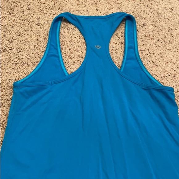 Lululemon turquoise tank top - Picture 6 of 6